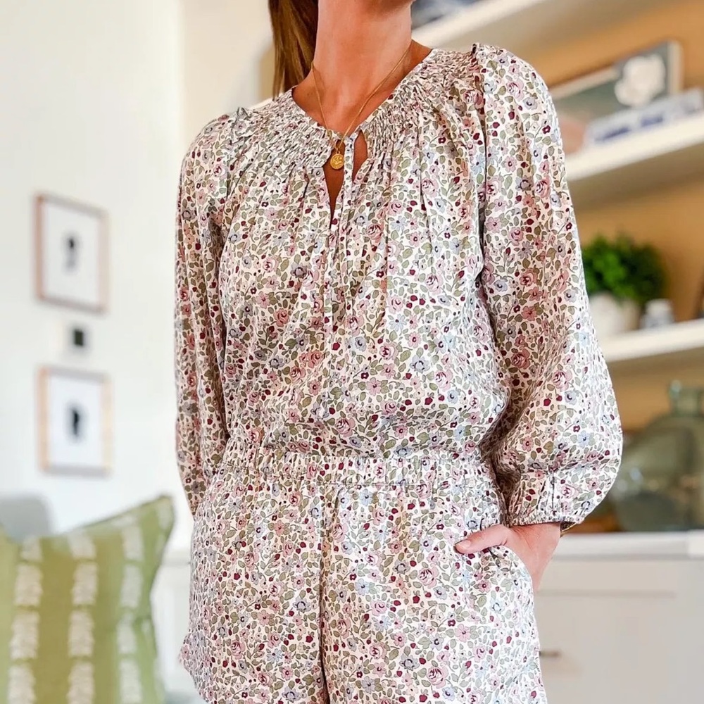 LAKE hammock set in plum Elizabeth floral